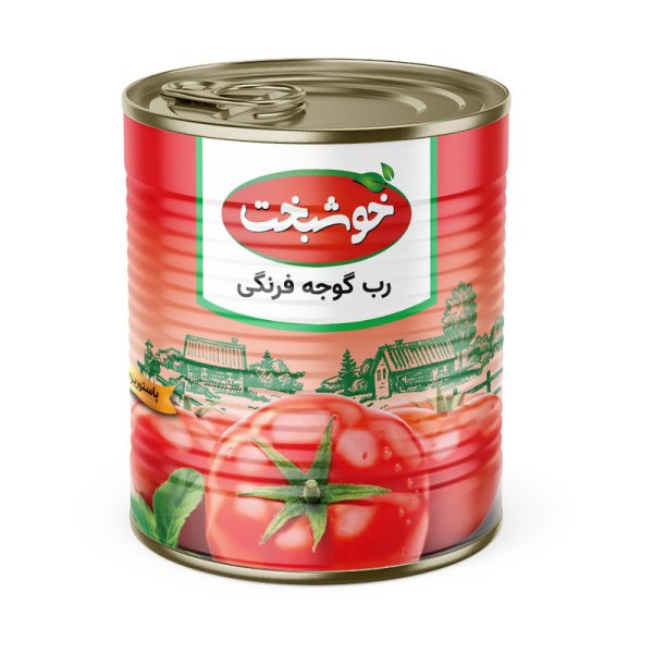 رب گوجه خوشبخت 800 گرم