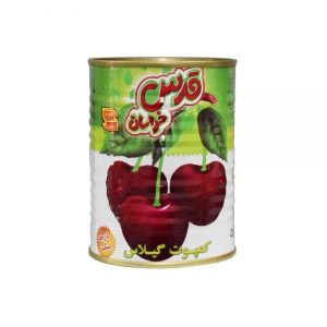 کمپوت قدس‌خراسان گیلاس 350 گرم